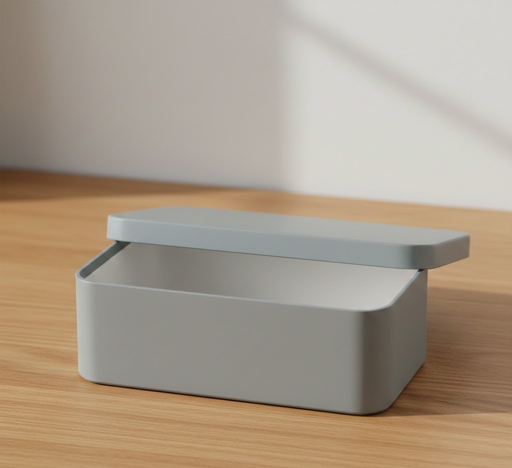 Minimalist storage box
